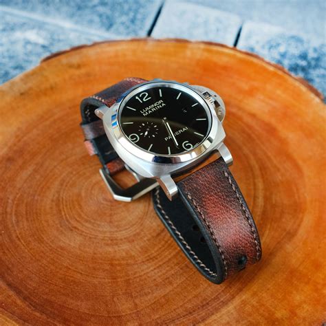 leather straps for panerai|panerai leather strap for sale.